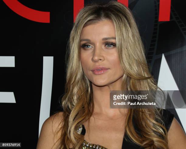 Fashion Model / TV Personality Joanna Krupa attends the 4th Annual CineFashion Film Awards at The El Capitan Theatre on October 8, 2017 in Los...
