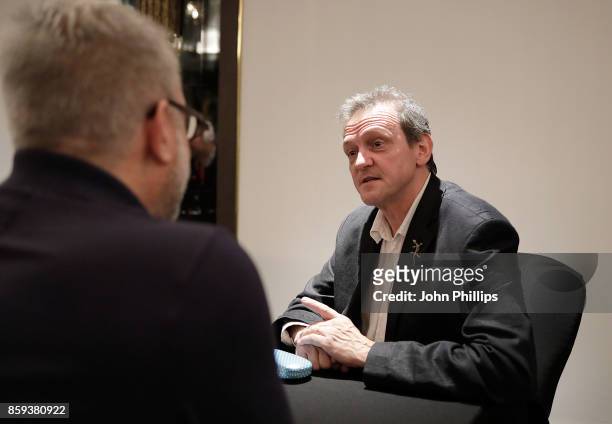 David Batty during a FilmMaker Afternoon Tea at the 61st BFI London Film Festival on October 9, 2017 in London, England.