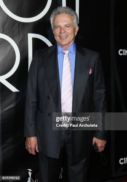 Actor Tony Denison attends the 4th Annual CineFashion Film Awards at The El Capitan Theatre on October 8, 2017 in Los Angeles, California.