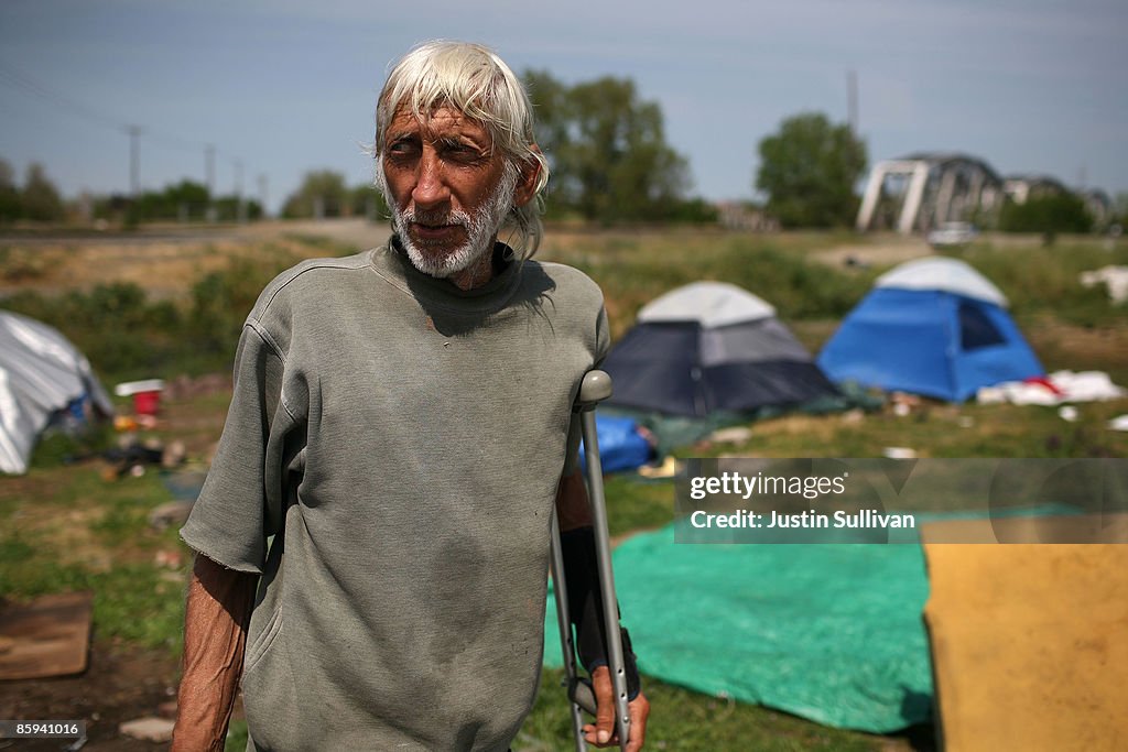 Evictions Start At Sacramento's Tent City
