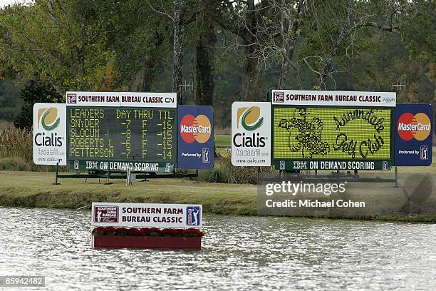 Atmosphere during the third round of the Southern Farm Bureau Classic at Annandale Golf Club in Madison, Mississippi on November 5, 2005.