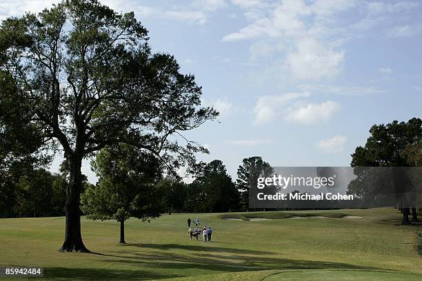 Atmosphere during the third round of the Southern Farm Bureau Classic at Annandale Golf Club in Madison, Mississippi on November 5, 2005.