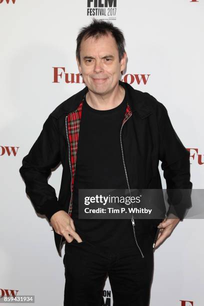 Actor Kevin Eldon attends the World Premiere of "Funny Cow" during the 61st BFI London Film Festival on October 9, 2017 in London, England.