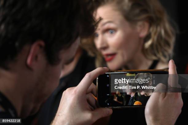 Actress Maxine Peake attends the World Premiere of "Funny Cow" during the 61st BFI London Film Festival on October 9, 2017 in London, England.