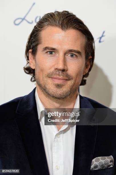 Actor Josh Burdett attends the UK Premiere of "Loving Vincent" during the 61st BFI London Film Festival on October 9, 2017 in London, England.