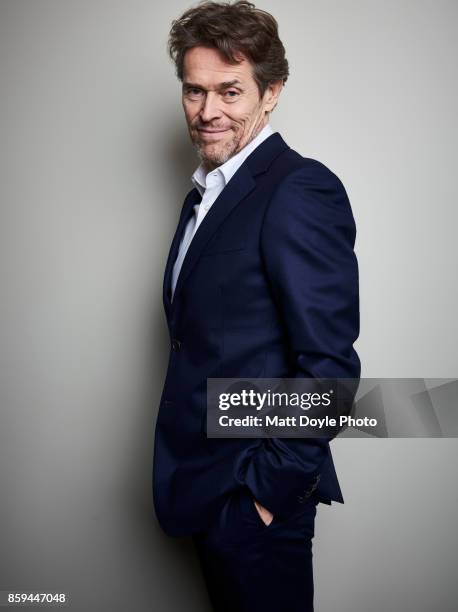 Actor Willem Dafoe from the film 'The Florida Project' poses for a portrait at the 55th New York Film Festival on October 1, 2017.