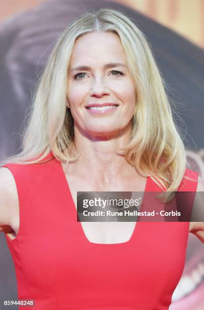 Elisabeth Shue attends the American Express Gala & European Premiere of "Battle of the Sexes" during the 61st BFI London Film Festival on October 07,...