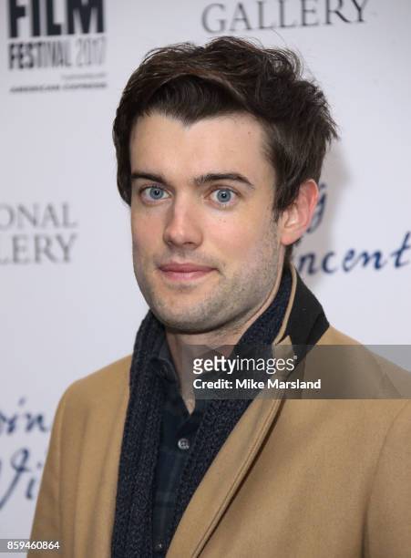Jack Whitehall attends the UK Premiere of "Loving Vincent" during the 61st BFI London Film Festival on October 9, 2017 in London, England.