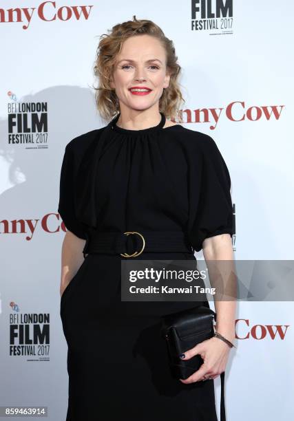 Maxine Peake attends the World Premiere of "Funny Cow" during the 61st BFI London Film Festival at the Vue West End on October 9, 2017 in London,...