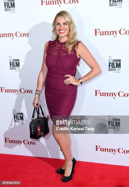 Nancy Sorrell attends the World Premiere of "Funny Cow" during the 61st BFI London Film Festival at the Vue West End on October 9, 2017 in London,...