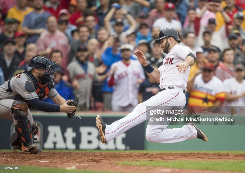 Divisional Round - Houston Astros v Boston Red Sox - Game Four