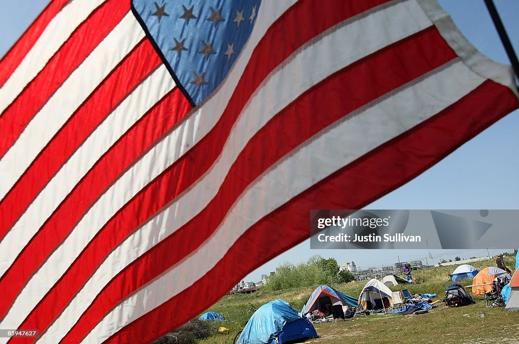 Evictions Start At Sacramento's Tent City