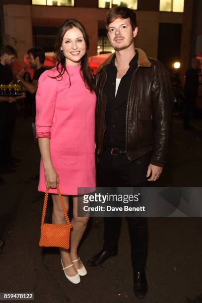 Sophie Ellis-Bextor and Richard Jones attend the Conde Nast Traveller 20th anniversary party at Vogue House on October 9, 2017 in London, England.