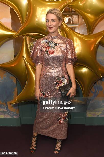 Melinda Stevens attends the Conde Nast Traveller 20th anniversary after party at Annabel's on October 9, 2017 in London, England.
