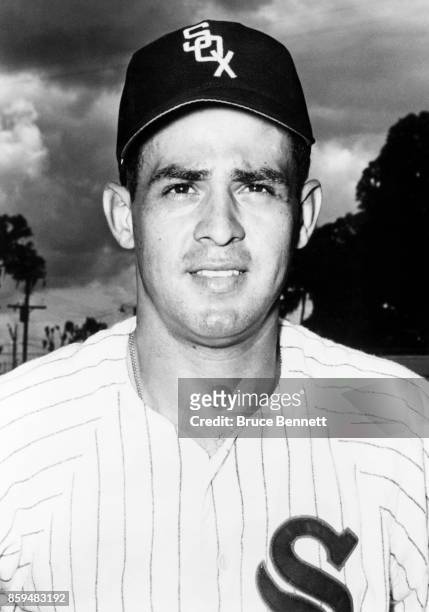 Luis Aparicio of the Chicago White Sox poses for a portrait during Spring Training circa March, 1970 in Sarasota, Florida.