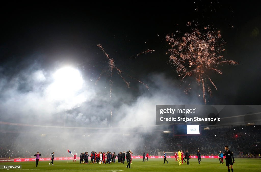 Serbia v Georgia - FIFA 2018 World Cup Qualifier