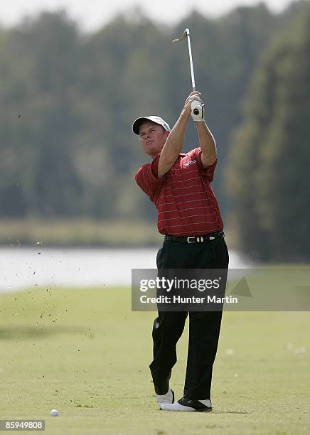 Joe Durant during the third round of the Southern Farm Bureau Classic at Annandale Golf Club in Madison, Mississippi, on September 30, 2006.