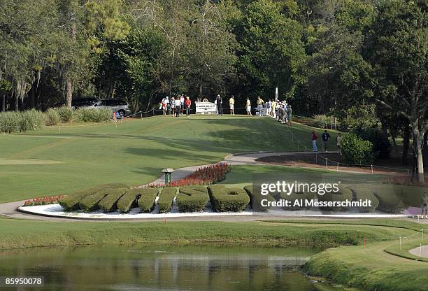 The fifth tee from the fairway during the second round of the 2006 Chrysler Championship held at the Westin Innisbrook Golf Resort in Palm Harbor,...