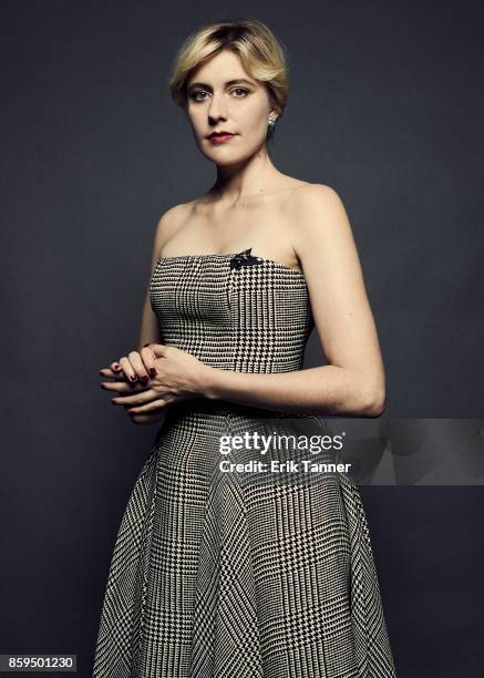 Director and writer Greta Gerwig of 'Lady Bird' poses for a portrait at the 55th New York Film Festival on October 5, 2017.