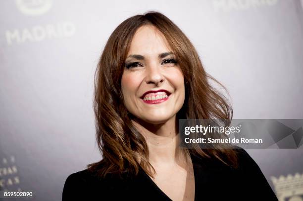 Paula Ortiz during 'Hollywood- Madrid' Cocktail on October 9, 2017 in Madrid, Spain.