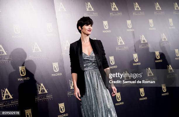 Paz Vega during 'Hollywood- Madrid' Cocktail on October 9, 2017 in Madrid, Spain.