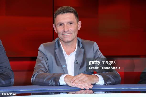 Stephan Baumann during the TV Show Photo Call 'Hart Aber Fair' on October 9, 2017 in Berlin, Germany.