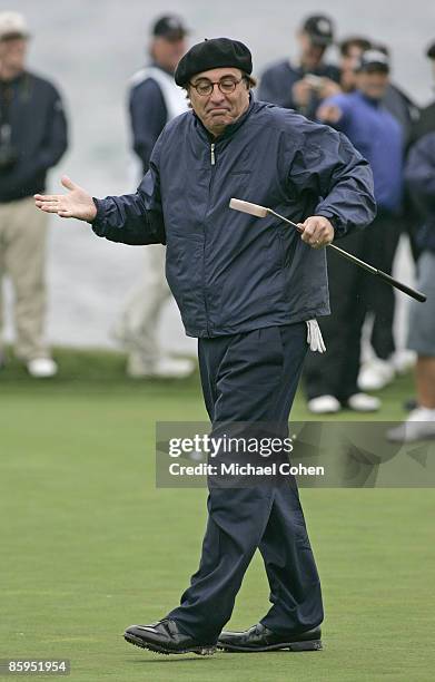 Andy Garcia during the 3M Celebrity Challenge at the AT&T Pebble Beach National Pro-Am on the Pebble Beach Golf Course on February 7, 2007.