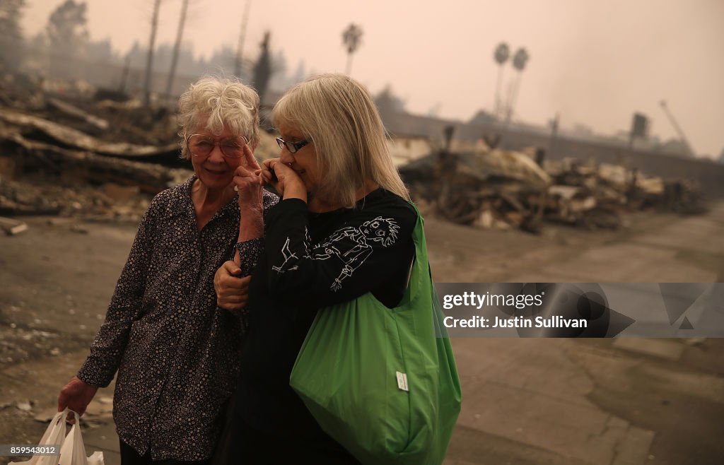 Multiple Wildfires Destroy Homes, Threaten California Wine Country