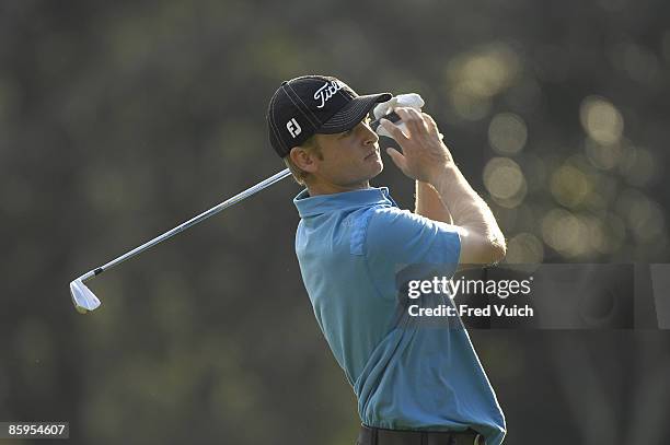 John Merrick during the first round of the PODS Championship at the Innisbrook Resort and Golf Club in Palm Harbor,Florida, on March 8, 2007.