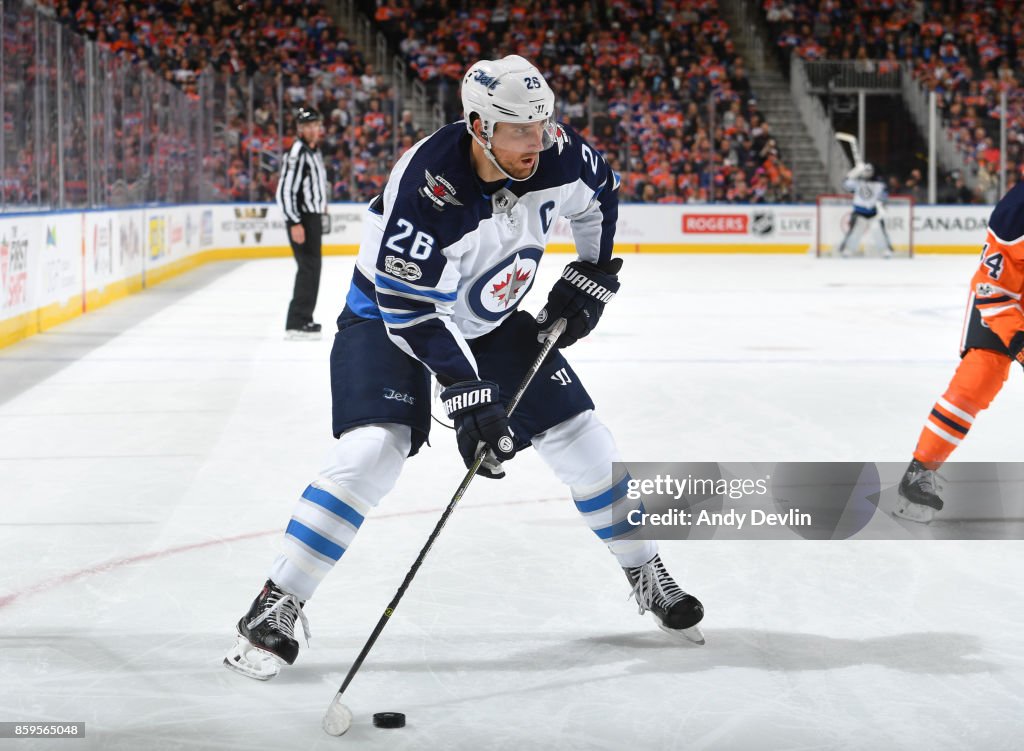 Winnipeg Jets v Edmonton Oilers