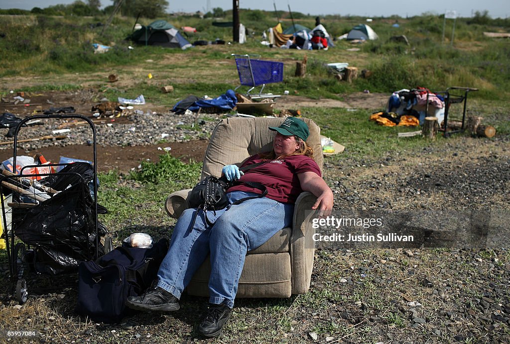 Evictions Start At Sacramento's Tent City