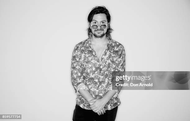 Reuben Styles from Peking Duk poses at the 31st Annual ARIA Nominations Event at Art Gallery Of NSW on October 10, 2017 in Sydney, Australia.