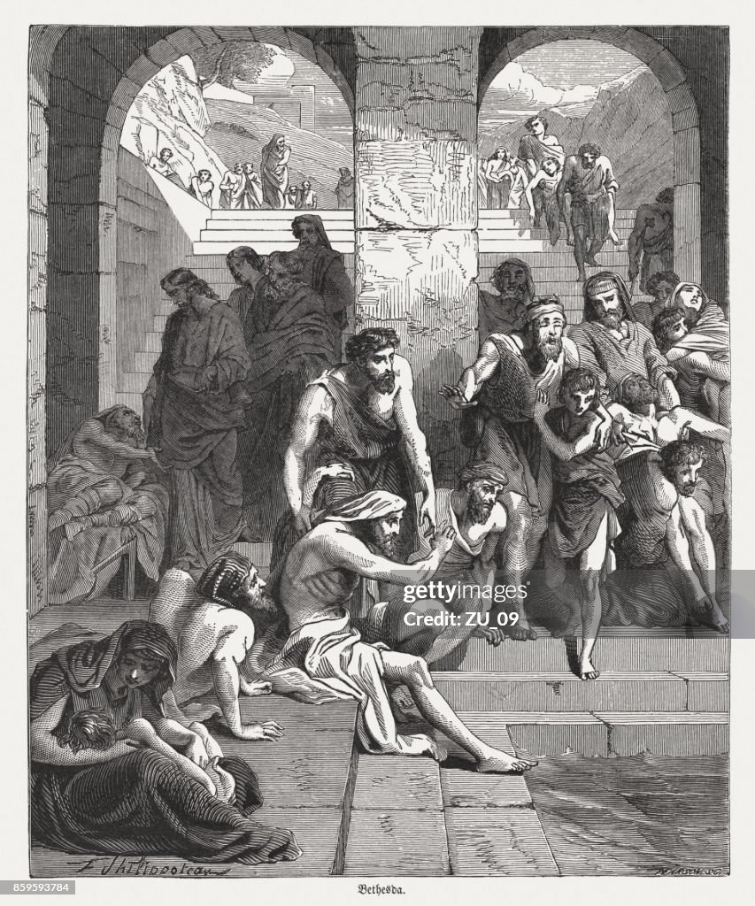 Healing a Paralytic at the Pool of Bethesda (John 5)