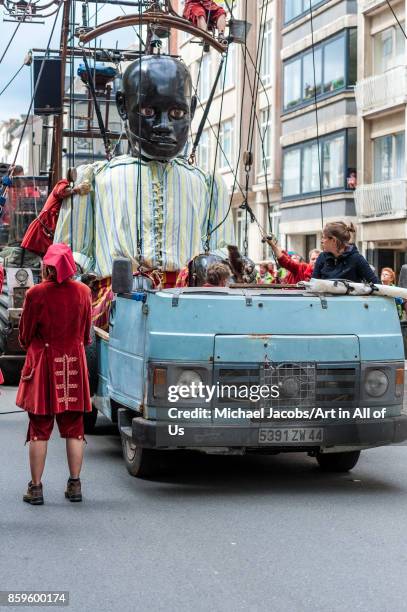 Belgium, Antwerp, De Reuzen - The Giants by Royal de Luxe - Zomer van Antwerpen 2015 - 19th june 2015