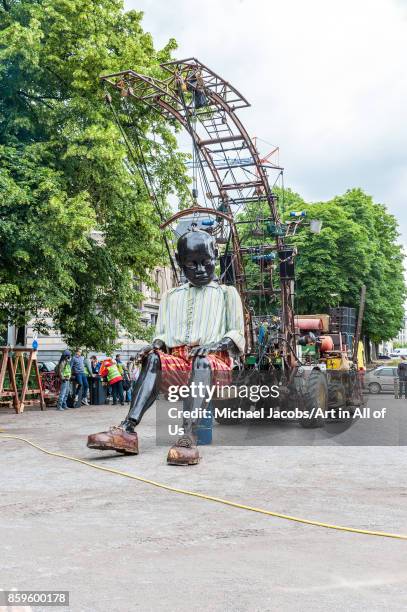 Belgium, Antwerp, De Reuzen - The Giants by Royal de Luxe - Zomer van Antwerpen 2015 - 19th june 2015