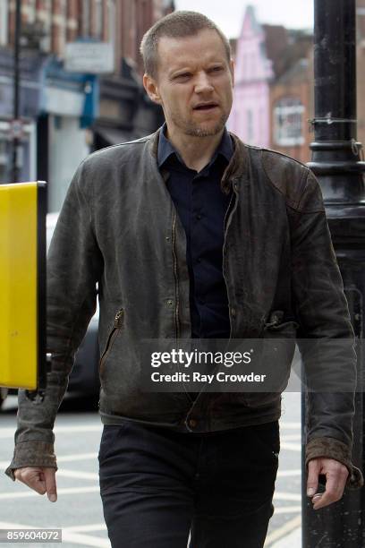 Marc Warren seen in Hampstead on October 6, 2017 in London, England.