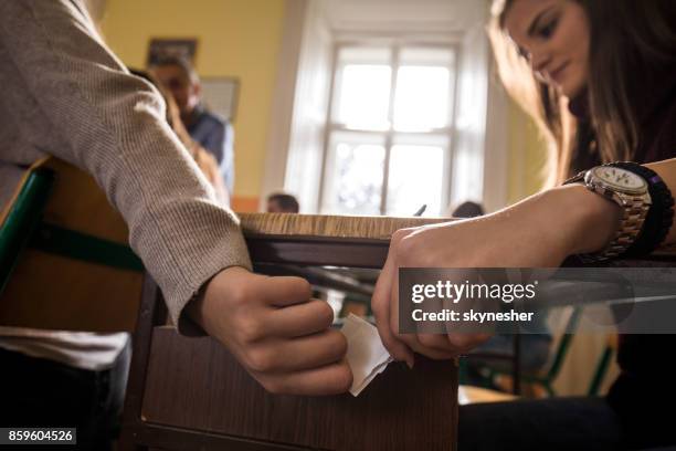 Cheating Testing Cheating On Test Photos and Premium High Res Pictures - Getty Images