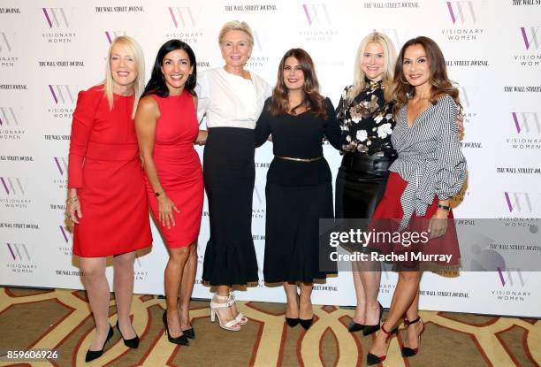 Visionary Women Executive Board Member Lili Bosse, guest speaker Norma Bastidas, President of Visionary Women Shelley Reid , VP Global Marketing...