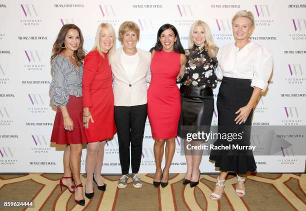 Visionary Women Executive Board Members Angella Nazarian, Lili Bosse, guest speakers Diana Nyad and Norma Bastidas, Visionary Women Executive Board...