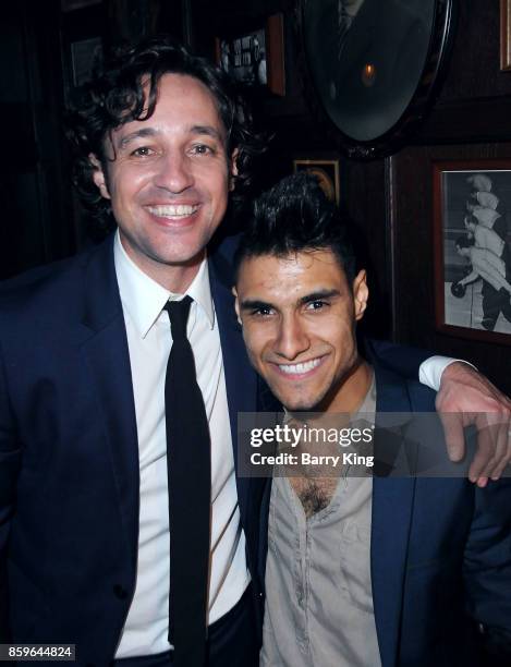 Actor Thomas Ian Nicholas and singer Emmanuel Kelly attend 'The Lost Tree' screening at TCL Chinese 6 Theatres on October 9, 2017 in Hollywood,...