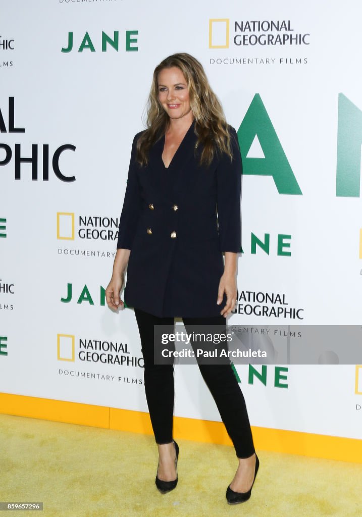 Premiere Of National Geographic Documentary Films' "Jane" - Arrivals
