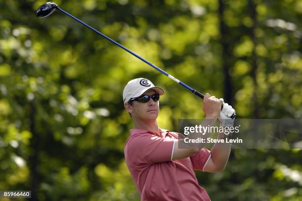 Will Moore during the first round of the Legend Financial Group Classic at the Stone Water Golf Club in Cleveland, Ohio on Thursday, August 31, 2006.