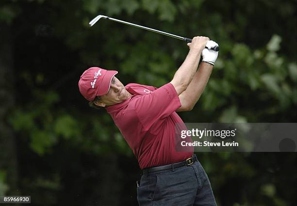 Steve Larick during the first round of the Legend Financial Group Classic at the Stone Water Golf Club in Cleveland, Ohio on Thursday, August 31,...