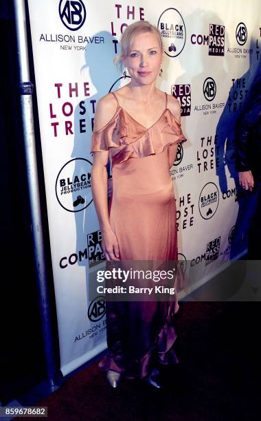 Actress Jenny Gabrielle attends 'The Lost Tree' screening at TCL Chinese 6 Theatres on October 9, 2017 in Hollywood, California.