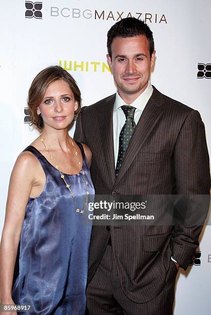 Sarah Michelle Gellar and Freddie Prinze Jr.