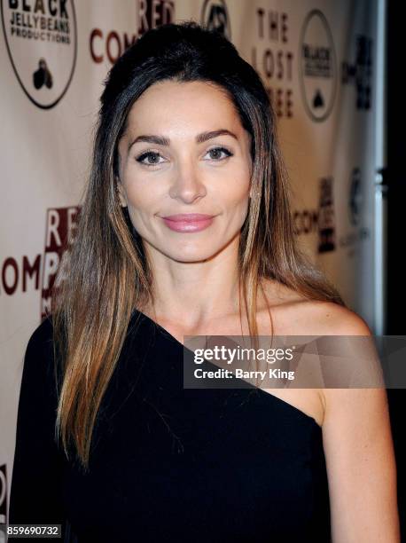 Actress Carlotta Montanari attends 'The Lost Tree' screening at TCL Chinese 6 Theatres on October 9, 2017 in Hollywood, California.