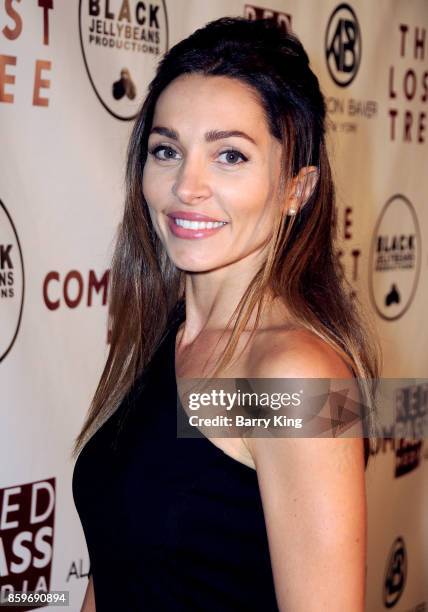 Actress Carlotta Montanari attends 'The Lost Tree' screening at TCL Chinese 6 Theatres on October 9, 2017 in Hollywood, California.