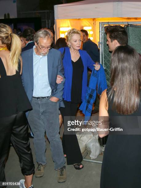 Jean Smart and Richard Gilliland are seen on October 09, 2017 in Los Angeles, California.