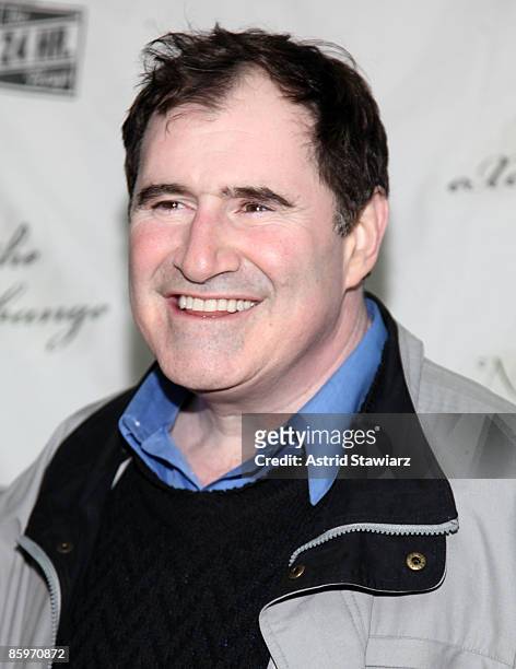 Actor Richard Kind attends the 24 Hour Musicals after party at The National Arts Club on April 13, 2009 in New York City.