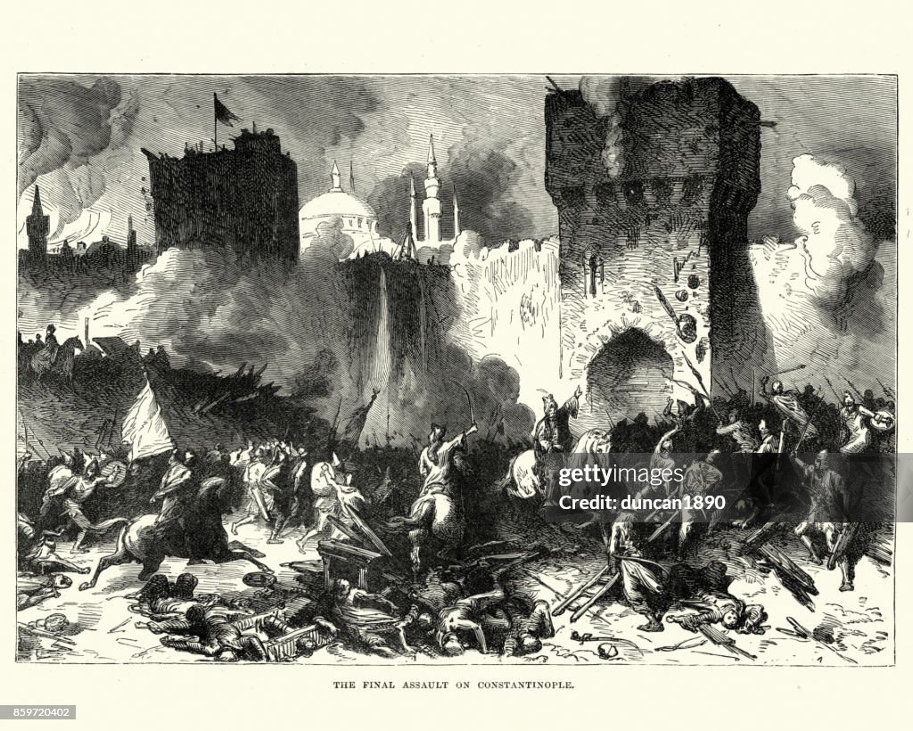 Fall of Constantinople to the the Ottoman Empire